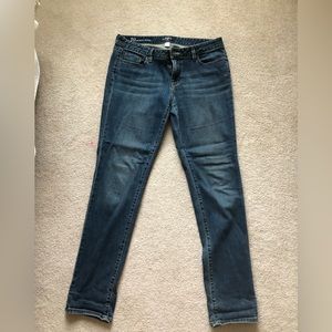 LOFT Women's Skinny Jeans - Dark Blue